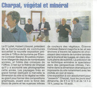 Expo Charpal - presse - La Lozère nouvelle